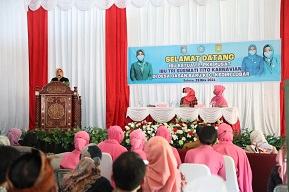 TP PKK Pusat Apresiasi Peraturan Cegah Perkawinan Anak di Desa Dasan Baru NTB