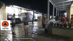 Banjir Kota Pangkal Pinang Belum Surut, Sebanyak 72 Rumah Warga Terendam