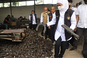 Ciptakan Inovasi Waste to Energy, Gubernur Khofifah Acungi Dua Jempol Untuk  Pemkab Dan SMK Ponorogo