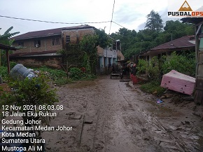 Banjir Berangsur Surut, BPBD Kota Medan Imbau Warga Tetap Siaga