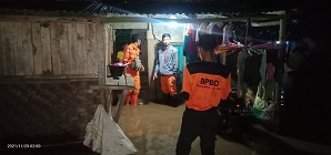 Banjir yang Melanda Dua Desa di Kabupaten Serang, Kini Berangsur Surut