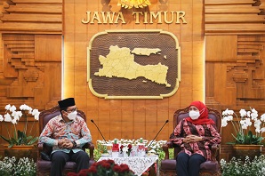 Terima Dubes RI Untuk Tunisia, Gubernur Khofifah Promosikan Potensi Ekosistem Ekonomi dan Perdagangan di Jatim