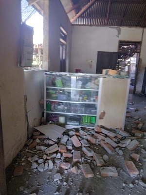 [Update] - Sebanyak 21 Rumah Warga Tojo Una-Una Rusak Akibat Gempa M5,8