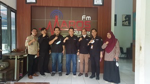  DPRD BERSAMA KOMINFO JENEPONTO SULSEL KONSULTASI PENGEMBANGAN LPPL DI MAROS FM