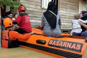 Banjir Kota Balikpapan, Sebanyak Empat Kecamatan Terdampak