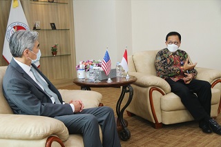 Dubes AS Dukung Peningkatan Kerjasama dalam mencegah dan memberantas TPPU dan TPPT