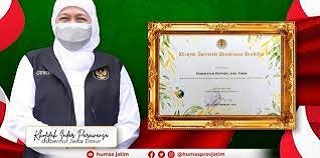  Pemprov Jawa Timur  Raih Penghargaan Proklim 2021 dari KLHK