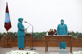 Ketua Umum TP PKK Lantik Ketua TP PKK Provinsi Kalimantan Selatan