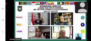 Ditjen Bina Pemdes Gelar Workshop Internasional bertajuk Learning from Covid-19 Experience and the Future Scenario of Village Governance