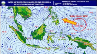 Bibit Siklon di Utara Telah Menjadi Siklon Tropis MALOU, Begini Dampaknya di Wilayah Indonesia