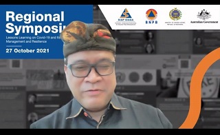 Simposium Regional tentang Covid-19 dan Dampaknya terhadap Penanganan dan Ketangguhan Bencana