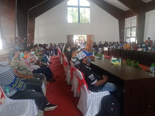 Pansus DPR Papua Gelar RDP Tentang Relawan PON yang Belum Terima Honor