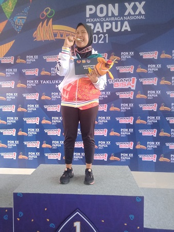 Papua Tambah Satu Medali Emas Cabor Menembak Indoor Kelas 10 Meter Running Target