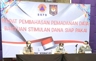 Pembahasan Pemadanan Data Bantuan Stimulan Pascabencana di Provinsi Nusa Tenggara Barat
