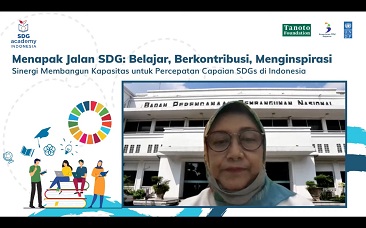 SDG ACADEMY INDONESIA LUNCURKAN PROGRAM  BELAJAR DARING SDG DAN KEPEMIMPINAN SDG 