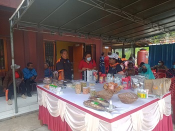 Bidang Sosek Sub PB PON XX Kabupaten Jayapura Gelar Sosialisasi Pembayaran Nontunai Bagi Pelaku UMKM