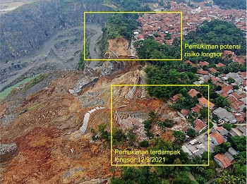Merespons Longsor Bogor, BNPB Turunkan Mobil Komunikasi Satelit dan Lakukan Pemetaan Cepat Kawasan Terdampak