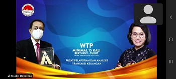 PPATK Raih Penghargaan Opini WTP 15 Kali Berturut