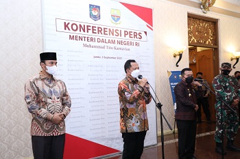 Mendagri Ingatkan Pemda Perbaiki dan Perbaharui Input Data Covid-19