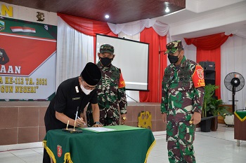 Program TMMD ke-112 Kodim 1004/Kotabaru Dimulai di Dua Kecamatan