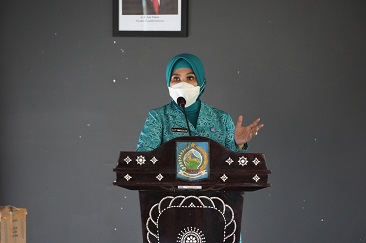 Selain Bagikan Masker, Ketum TP PKK Minta Sampah Masker Tak Cemari Laut NTB