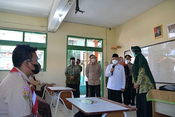 Kunjungan Kerja di Bogor, Wapres RI Apresiasi Mendikbudristek Dorong PTM Terbatas