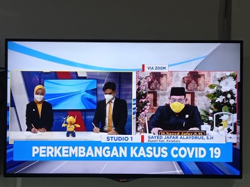 Bupati Sayed Jafar Sebut Kotabaru Kini Sudah Berstatus  Zona Orange