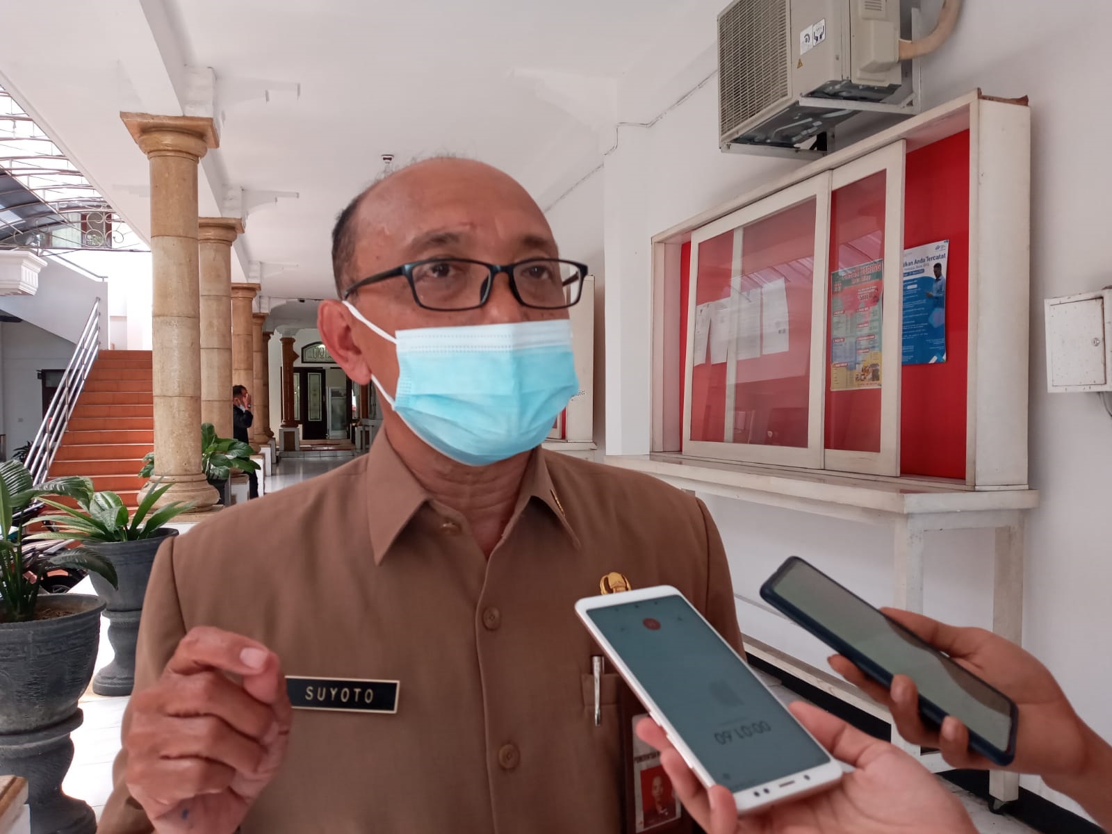 BKD Kota Blitar Fasilitasi Peserta CPNS dan PPPK Tes Swab Antigen Gratis.