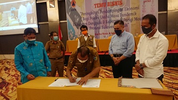 Temu Bisnis Peningkatan Pendampingan Ekonomi Tahun Ketiga Pascabencana Sulawesi Tengah