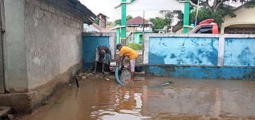 BPBD Buru Lakukan Pendataan di Wilayah Terdampak Banjir dan Angin Kencang