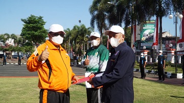 Peringati Haornas 2021, Wali Kota Blitar Ajak Masyarakat Dukung Atlet Daerah Yang Mewakili Jatim di PON XX.