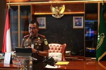 Wakil Jaksa Agung RI Berikan Pengarahan pada Rapat Kerja Teknis Bidang Pembinaan Tahun 2021