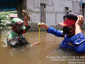 Banjir Merendam 2 Kecamatan di Kabupaten Ketapang, BPBD Turunkan Bantuan Logistik