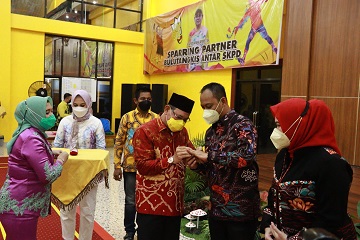 Sambut Kapolres Baru, Bupati Sayed Jafar Harapkan Kerjasama Polres Denga Forkopimda Lebih Meningkat