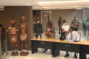 Menko Polhukam Bersama Mendagri Pastikan PON XX Papua 2021 dan Peparnas Siap Dilaksanakan 