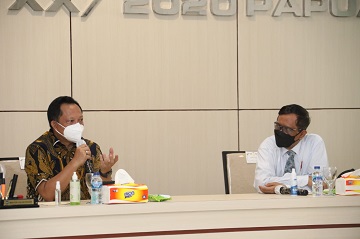 Jelang PON XX, Mendagri Cek Kesiapan Sejumlah Venue di Jayapura, Papua 