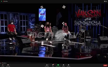 Pesan Menparekraf dalam Program Vaksin untuk Indonesia Spesial Hari Kemerdekaan