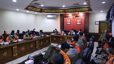 BNPB Melatih Relawan Bali Laporkan Distribusi Masker Melalui Aplikasi InaRISK Personal