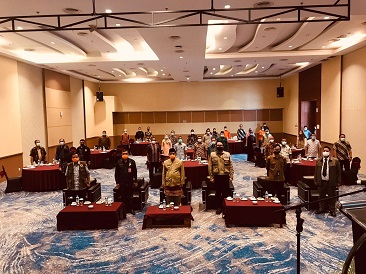 Diskusi Kajian Risiko Bencana Tanjung Kelayang sebagai Destinasi Wisata Prioritas