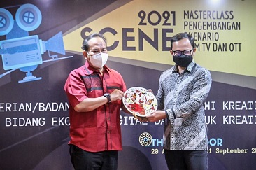 Kemenparekraf Berharap Ajang SCENE Inkubasi 2021 Hasilkan Film Inspiratif