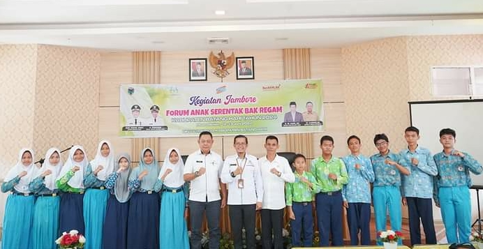 BUPATI BATANG HARI BUKA JAMBORE FORUM ANAK