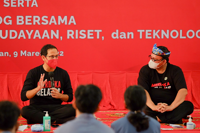 Kunjungan Kerja ke Perbatasan, Mendikbudristek Senang Melihat Semangat Merdeka Belajar di Kalimantan Utara