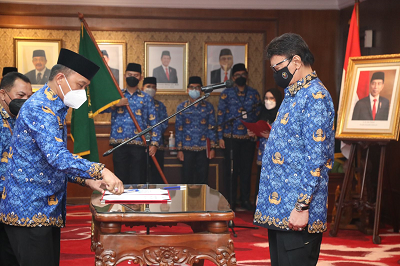 Dirjen Dukcapil Kembali Dikukuhkan Jadi Ketua Umum Dewan Pengurus Korpri Nasional