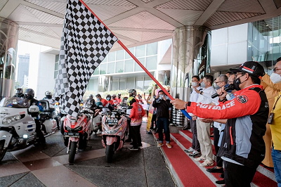 Menparekraf Lepas \"Mandalika Wonderful Ride and Touring Road to Mandalika\" Promosikan Parekraf Jelang MotoGP 2022 