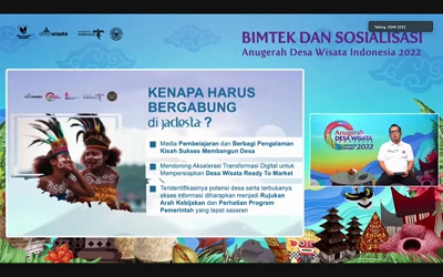  Kelembagaan Desa Jadi Kriteria Penilaian Baru dalam Anugerah Desa Wisata Indonesia 2022