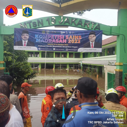 Banjir Renggut Nyawa Tiga Siswa MTs N 19 Pondok Labu, Berikut Hasil Kaji Cepat Sementara