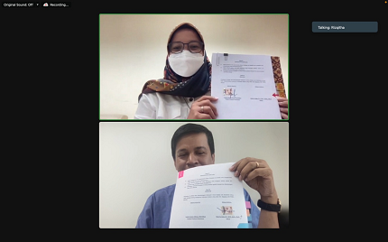  Penandatanganan Kerja Sama Pemasangan Instrumen Peringatan Dini Bencana Longsor