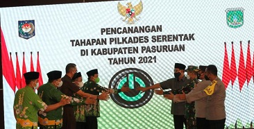 Bupati Irsyad Yusuf Canangkan Tahapan Pilkades Serentak Di Kabupaten Pasuruan
