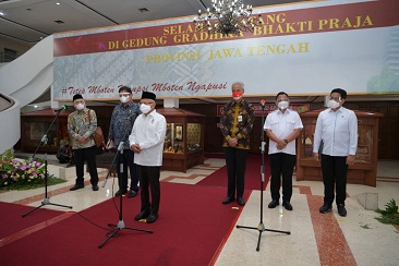 Mendagri Dampingi Wakil Presiden Ma\