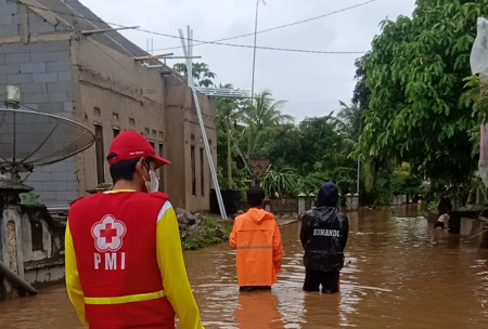 Pantauan Sore ini, Banjir Mulai Surut di Dua Kelurahan, Kecamatan Serang